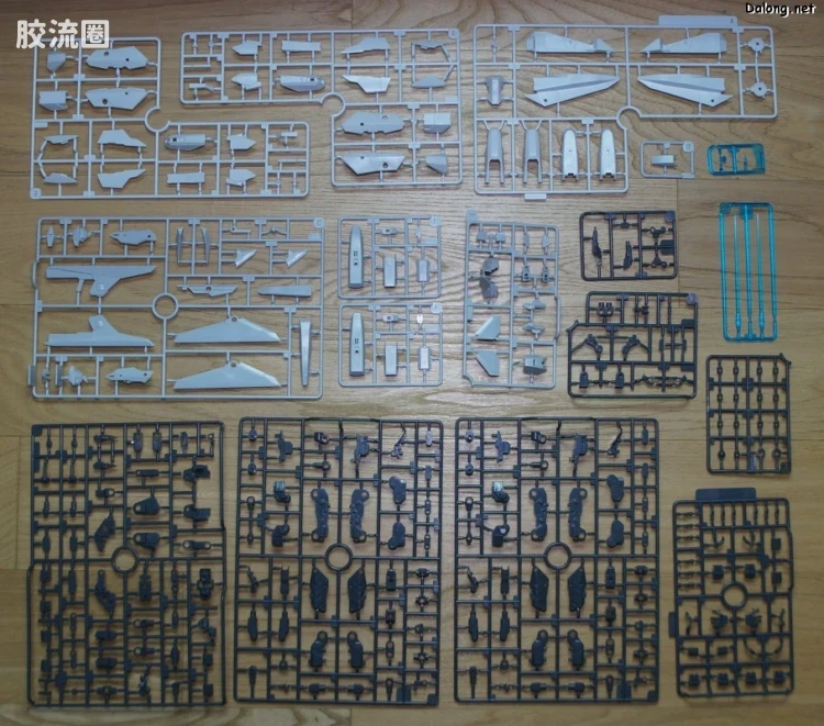 寿屋 M.S.G 模型配件 Variable frame system(可变框架系统) 01 迦楼罗机甲[白鲸] - 图片